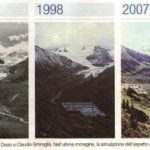 Ghiacciai alpini si stanno sciogliendo e potrebbero scomparire per fine secolo