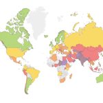 Mappa Globale qualità aria PM2,5 2021
